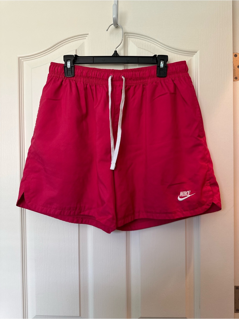 Nike Hot Pink Swim Trunks Men’s Athletic Shorts Drawstring Waist XL
